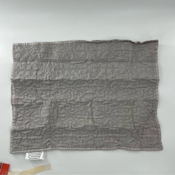 Opal House Garment Washed Grey Pillow Sham Cover‎ Quilted NWT - Picture 1 of 6